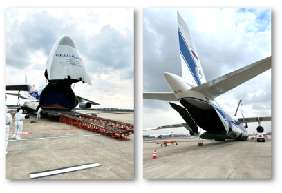 Leader Mutual - Chengdu branch successfully completed the AN-124 Large Cargo Aircraft transportation project